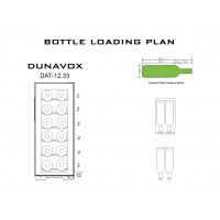 Купить отдельностоящий винный шкаф Dunavox DAT-12.33DC
